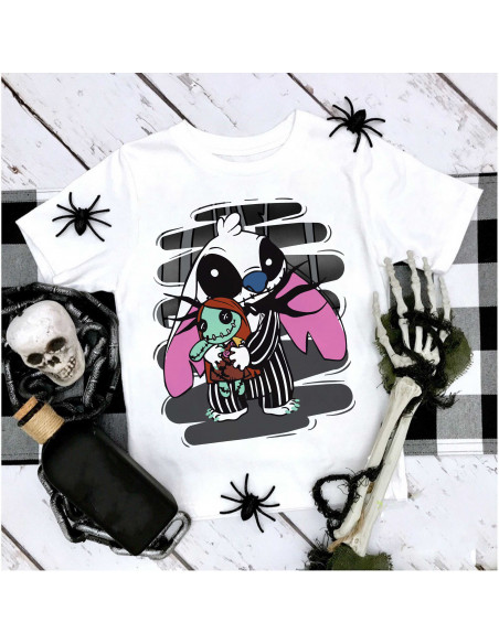 Remera Stitch Halloween
