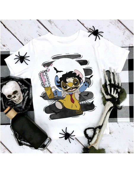 Remera Stitch Halloween