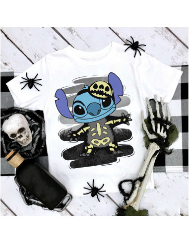 Remera Stitch Halloween