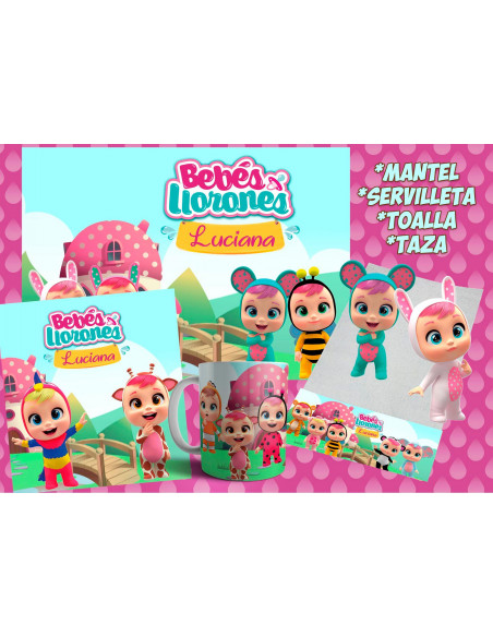 Pack Jardin - Bebes Llorones