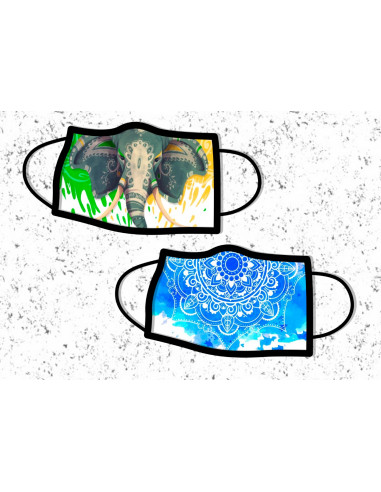 CUBRE BOCA/TAPABOCA PACK 4