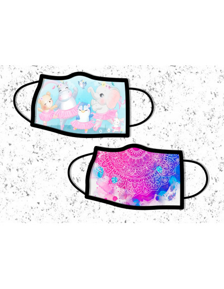 CUBRE BOCA/TAPABOCA PACK 4