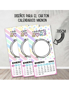 Cartones para calendario... 2