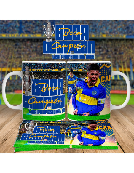 Taza boca campeon 2022