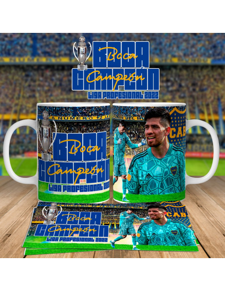 Taza boca campeon 2022