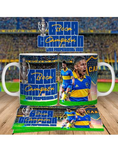 Taza boca campeon 2022