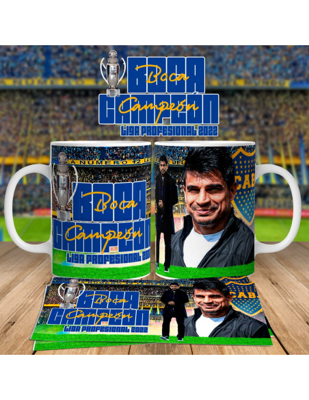 Taza boca campeon 2022
