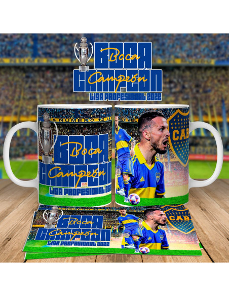Taza boca campeon 2022
