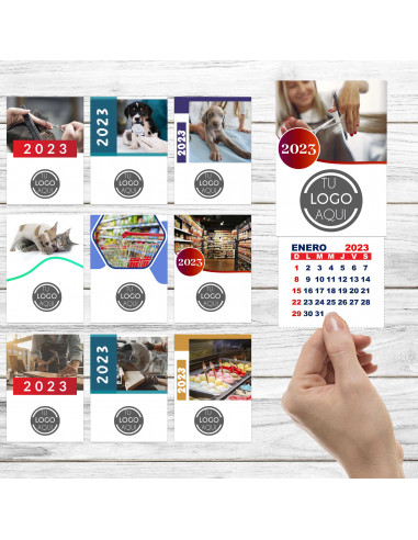 47 mod. calendarios mignon