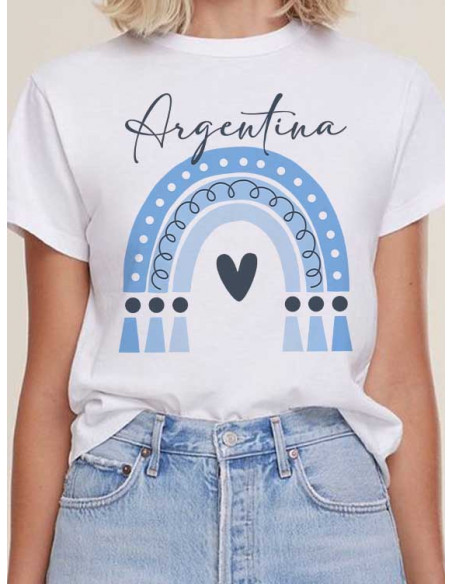 Remeras Argentina Mujeres pack 2
