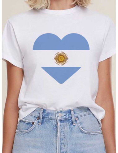 Remeras Argentina Mujeres pack 2