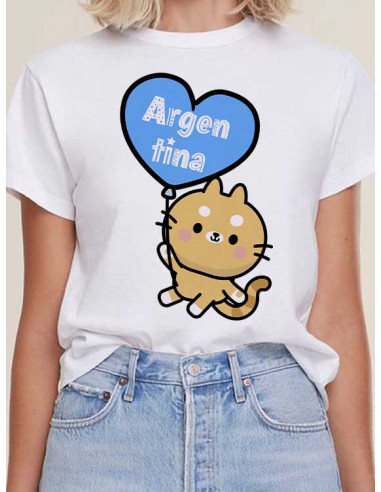 Remeras Argentina Mujeres pack 2