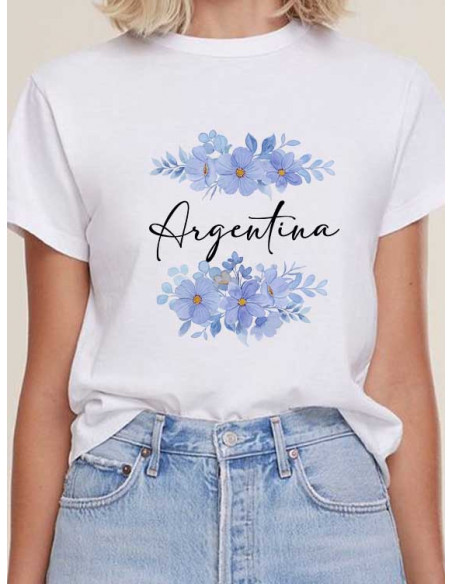Remeras Argentina Mujeres pack 2