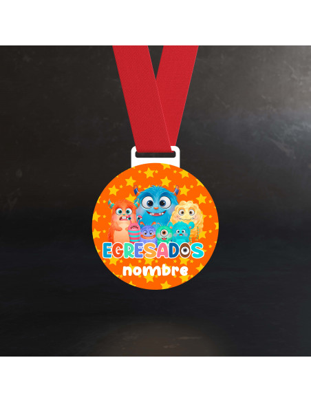 Medalla egresaditos pack 1