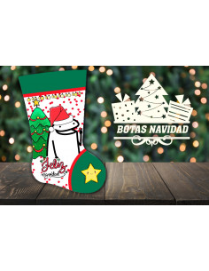 BOTAS NAVIDAD PACK 4 2