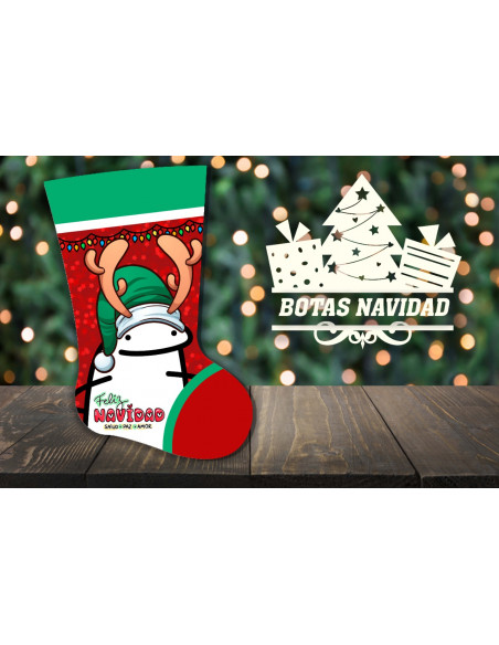 BOTAS NAVIDAD PACK 4