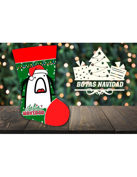 BOTAS NAVIDAD PACK 4