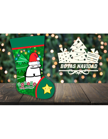 BOTAS NAVIDAD PACK 4