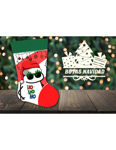 BOTAS NAVIDAD PACK 4