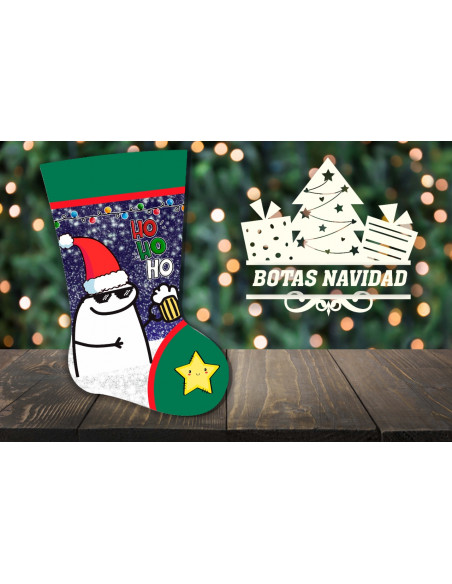 BOTAS NAVIDAD PACK 4