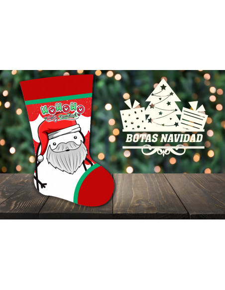 BOTAS NAVIDAD PACK 4