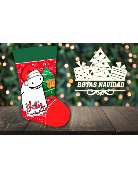BOTAS NAVIDAD PACK 4