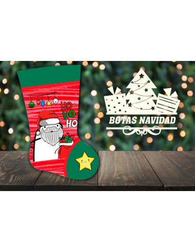 BOTAS NAVIDAD PACK 4