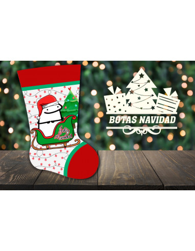 BOTAS NAVIDAD PACK 4