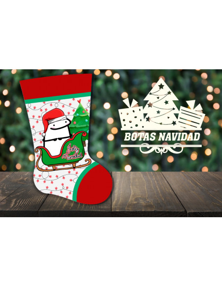 BOTAS NAVIDAD PACK 4