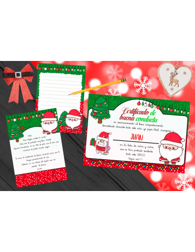 copy of PACK CARTA+CERTIFICADO NAVIDAD