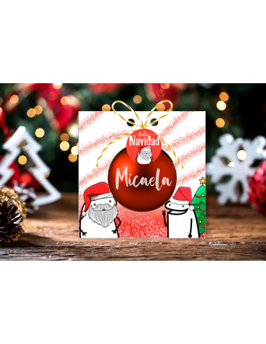 PORTA ESFERA NAVIDAD PACK 2