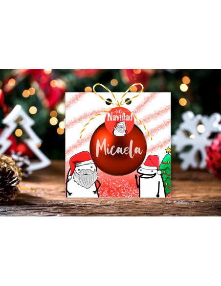 PORTA ESFERA NAVIDAD PACK 2