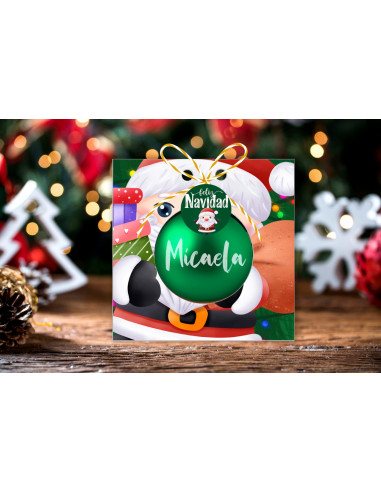 PORTA ESFERA NAVIDAD PACK 2