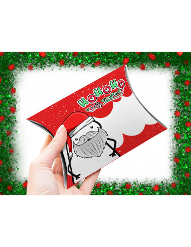 CAJA ALMOHADA NAVIDAD FLORK