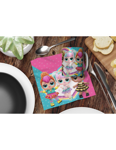 PACK 1 TAZA + SERVILLETA