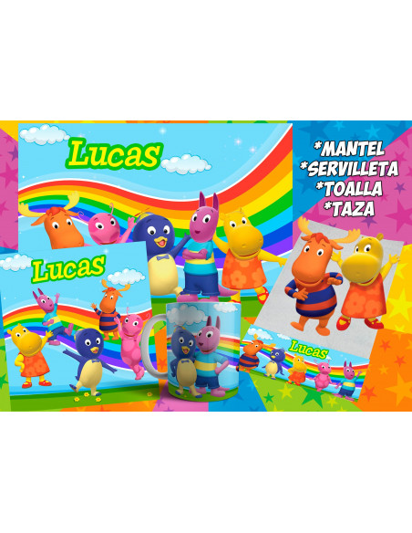 Pack Jardin - Backyardigals