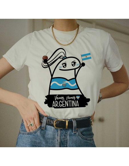 Flork argentina remeras mujeres + 10 clipart png