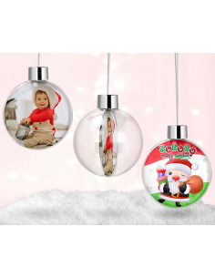 Porta esfera transparente