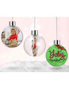 Porta esfera transparente 2