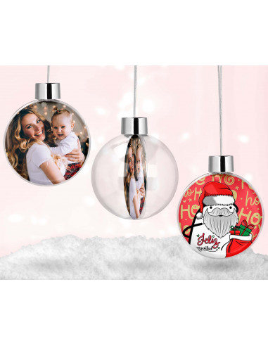 Porta esfera transparente