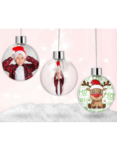 Porta esfera transparente