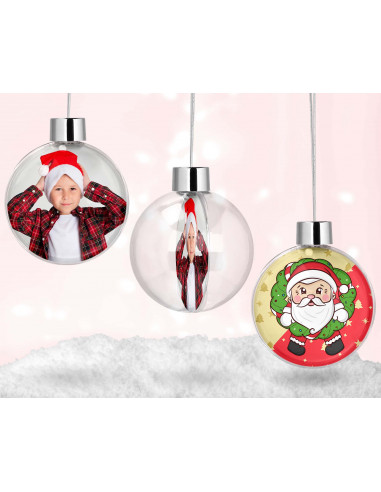 Porta esfera transparente