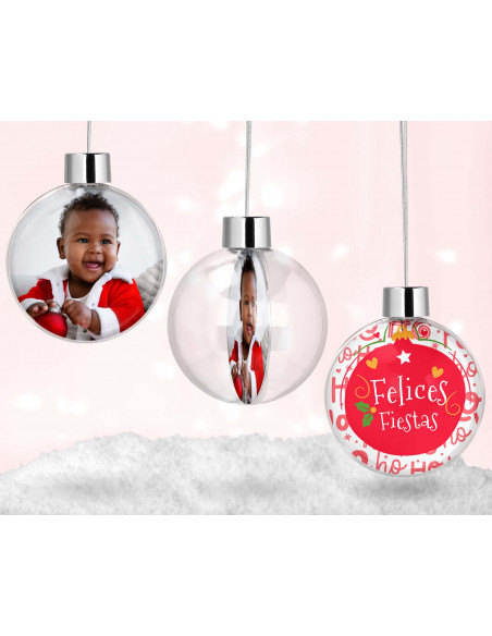 Porta esfera transparente