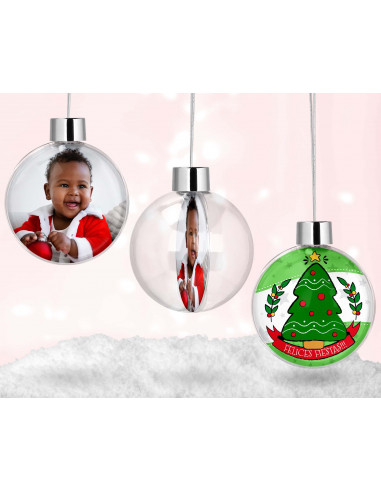 Porta esfera transparente