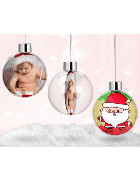 Porta esfera transparente