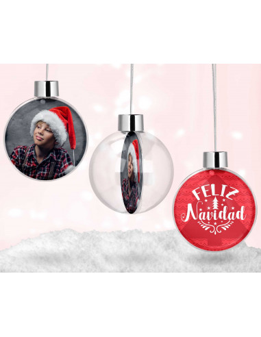 Porta esfera transparente