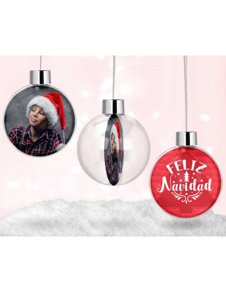 Porta esfera transparente