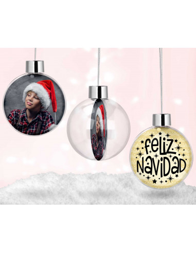 Porta esfera transparente