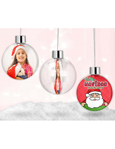 Porta esfera transparente