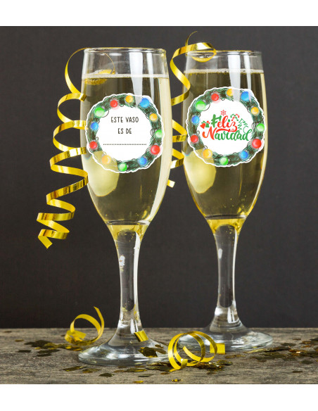 copy of STIKERS ETIQUETAS VASOS COPA NAVIDAD